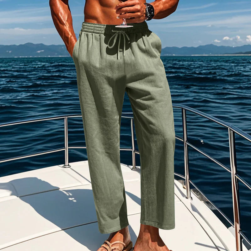 Men'S Casual Wide-Leg Pants