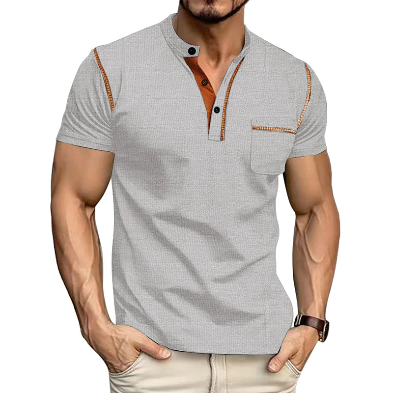 New men's Polo shirt and short-sleeved T-shirt